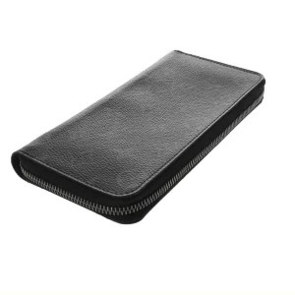 Louis Vuitton Black Black Canvas Eclipse Vertical Wallet Long Zippy Monogram - Picture 3 of 7
